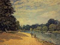 Sisley, Alfred - The Thames with Hampton Court
